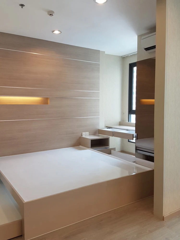 ให้เช่า Ideo q ราชเทวี ห้องตกแต่งบิวท์อินแน่นๆ วิวทิศเหนือ พร้อมอยู่