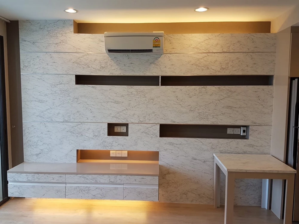 ให้เช่า Ideo q ราชเทวี ห้องตกแต่งบิวท์อินแน่นๆ วิวทิศเหนือ พร้อมอยู่
