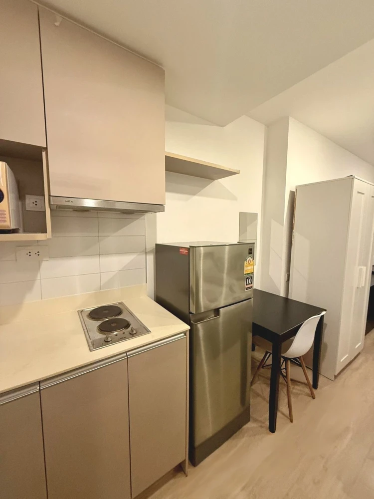 ให้เช่า Ideo Q Chula–Samyan ห้อองสตูดิโอ ชั้น 16 มาพร้อมเฟอร์นิเจอร์ครบครัน หิ้วกระเป๋าเข้าอยู่ได้เลยจ้า