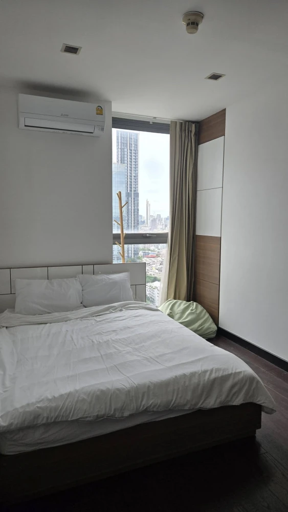 ให้เช่า IDEO Q Phayathai ชั้น 27 ห้องแต่งครบ พร้อมเข้าอยู่ สนใจจองเลย
