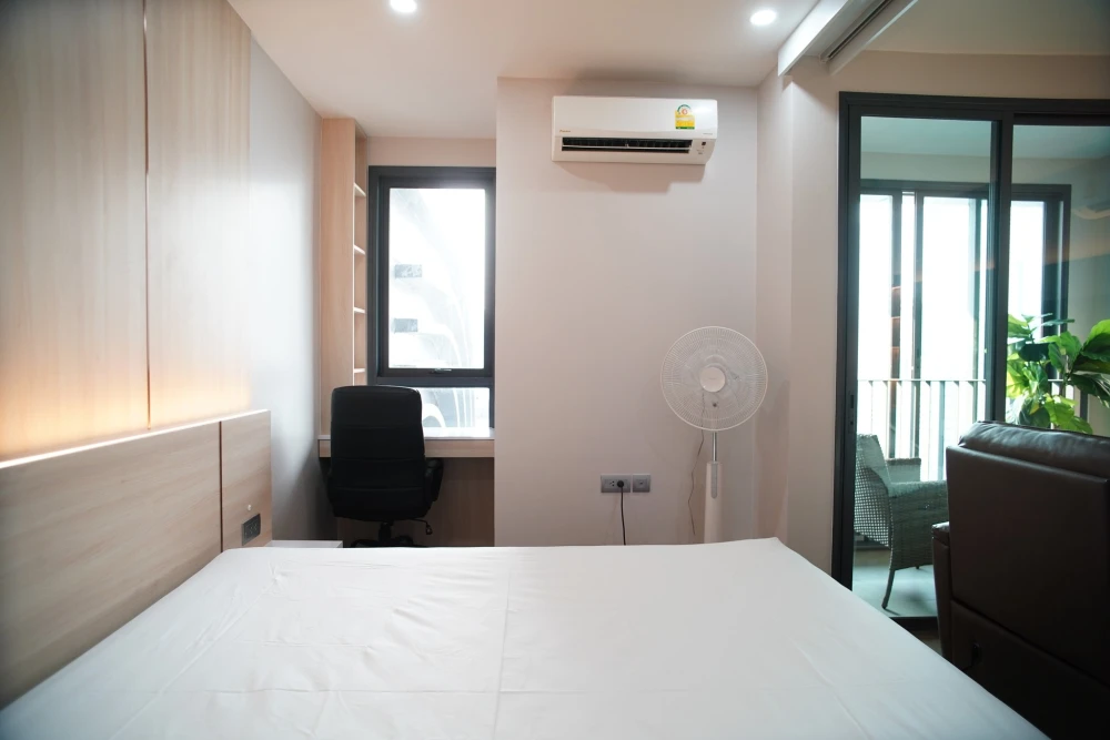 ให้เช่า IDEO Q Siam–Ratchatewi ห้องพร้อมอยู่ เฟอร์พร้อม ชั้นสูง จองเลย