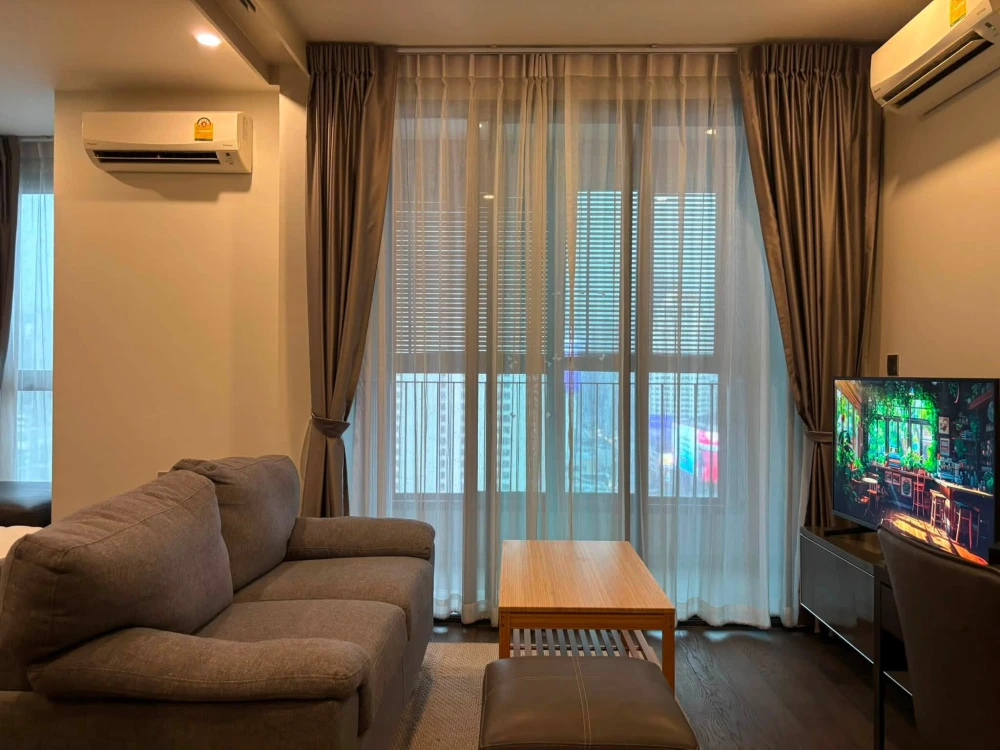 ให้เช่า IDEO Q Siam–Ratchatewi 1 ห้องนอน ทิศเหนือ ในทำเลดี บิวท์อินเฟอร์นิเจอร์อย่างดี ห้ามพลาด