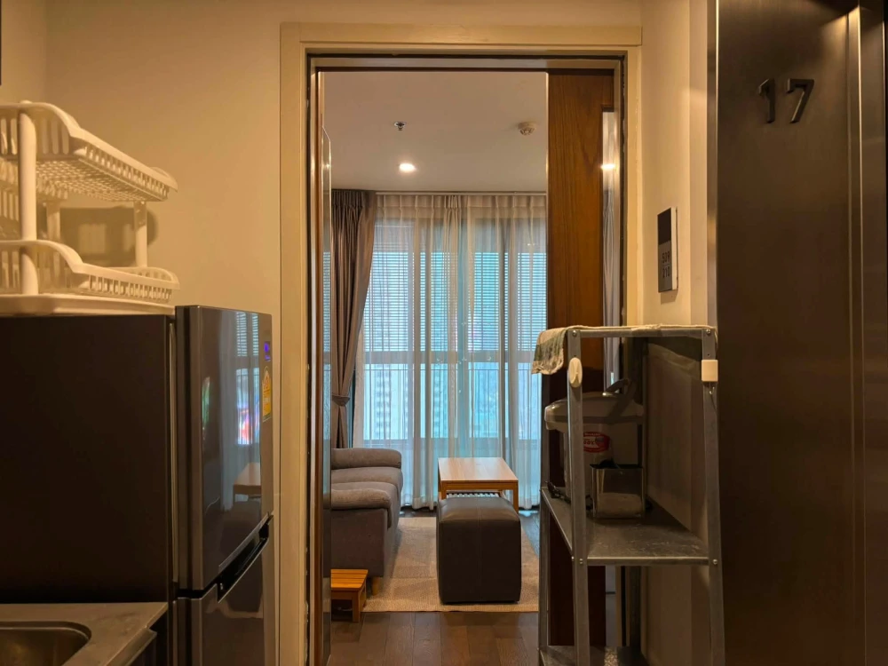 ให้เช่า IDEO Q Siam–Ratchatewi 1 ห้องนอน ทิศเหนือ ในทำเลดี บิวท์อินเฟอร์นิเจอร์อย่างดี ห้ามพลาด