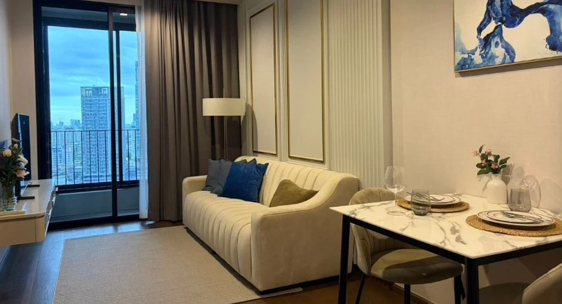 ให้เช่า Ideo Q Sukhumvit 36 ชั้น 21 มาพร้อมการตกแต่งที่ครบครัน สนใจจองเลย