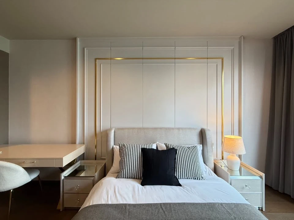 ให้เช่า Ideo Q sukhumvit 36 ตกแต่งบิวท์อินอย่างดีทั้งห้อง แบบเรียบหรูดูแพง ไม่จองไหวหรอ