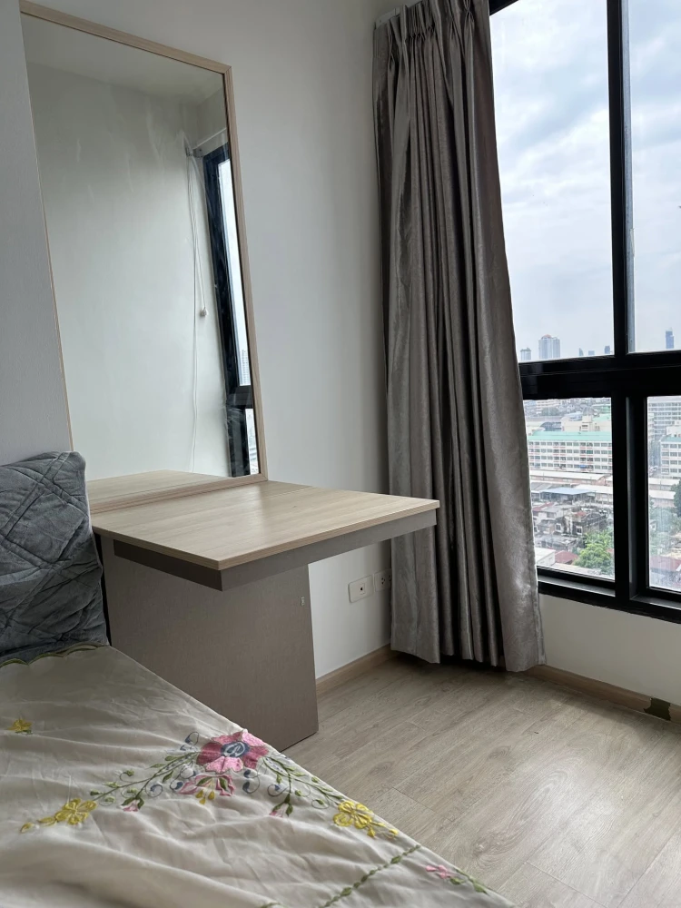 ให้เช่า Ideo Sathorn-Tha Phra ห้องน่าอยู่ ชั้น 15 เฟอร์ครบครัน หิ้วกระเป๋าเข้าอยู่ได้เลยจ้า