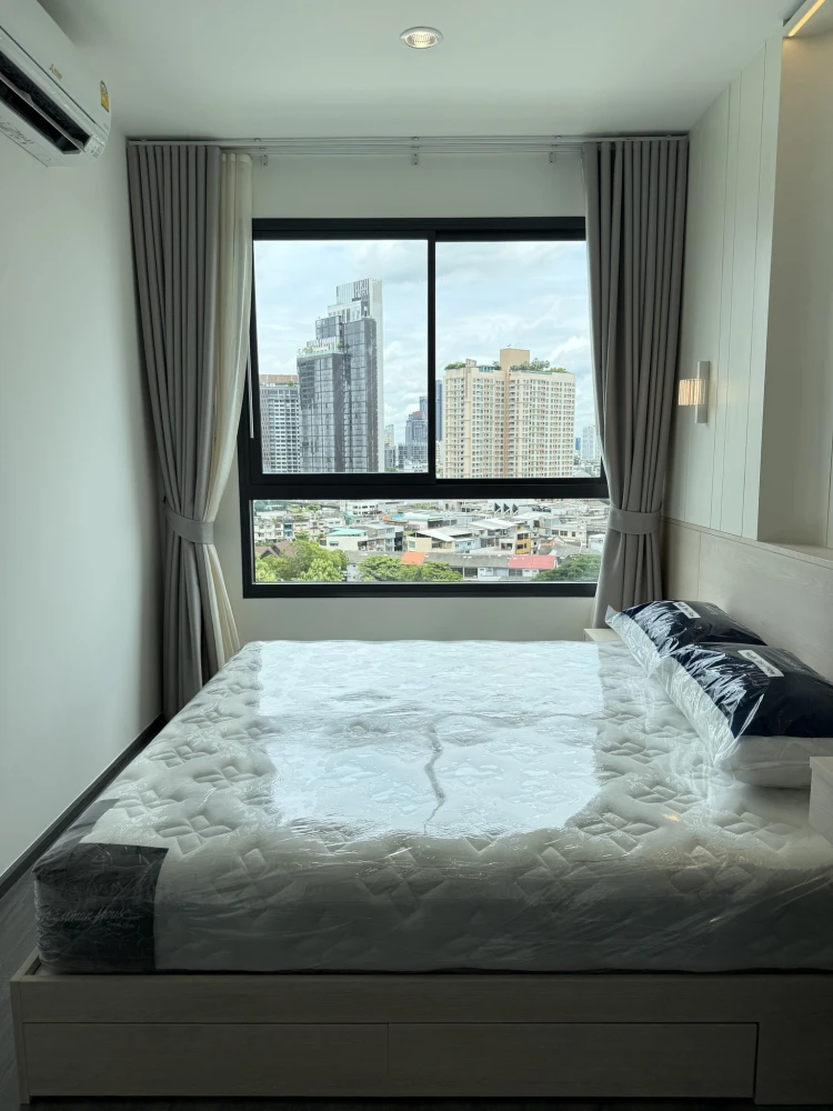 ให้เช่า IDEO Sukhumvit - Rama4 ชั้น 11 แบบ 1 ห้องนอน + 1 ห้องอเนกประสงค์ ตกแต่งครบ [สไตล์โมเดิร์น] จองเลย