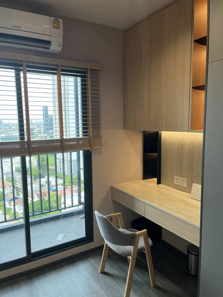 ให้เช่า Ideo Sukhumvit - Rama4 ห้องน่าอยู่ บิ้วอินผนังและเฟอร์นิเจอร์สุดปัง ดีแบบนี้จะรออะไร