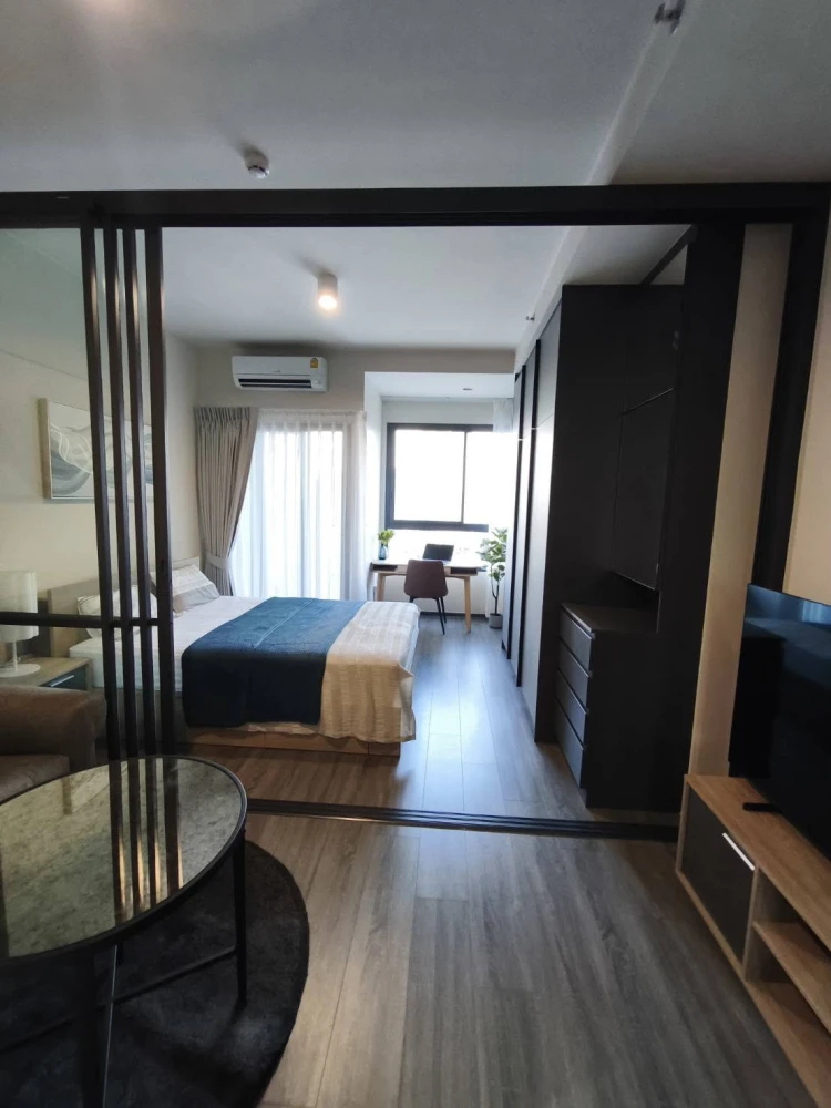 ให้เช่า IDEO Sukhumvit - Rama4 ห้องอยู่ชั้น 22 สูงมากๆ รับลมดีสุดๆ ตกแต่งครบครันพร้อมเครื่องใช้ไฟฟ้า รีบจองเลย