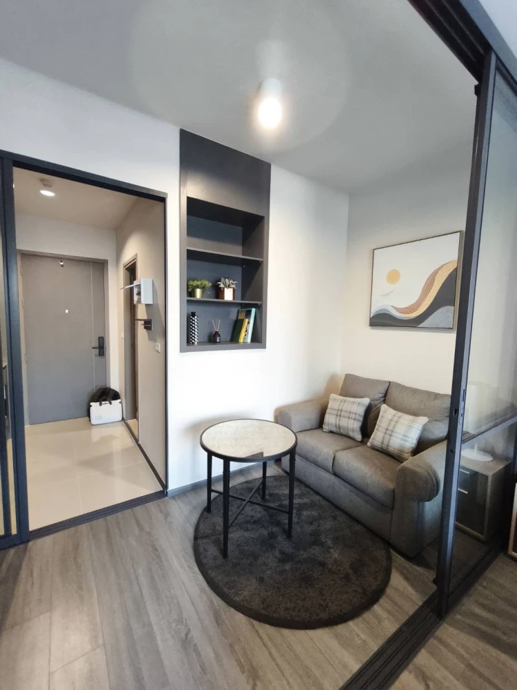 ให้เช่า IDEO Sukhumvit - Rama4 ห้องอยู่ชั้น 22 สูงมากๆ รับลมดีสุดๆ ตกแต่งครบครันพร้อมเครื่องใช้ไฟฟ้า รีบจองเลย