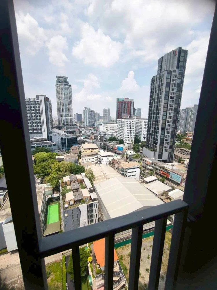 ให้เช่า IDEO Sukhumvit-Rama 4 ชั้น 16 ลมแรง อากาศปลอดโปร่ง วิวสวยมองเห็น สถานี BTS ห้ามพลาด