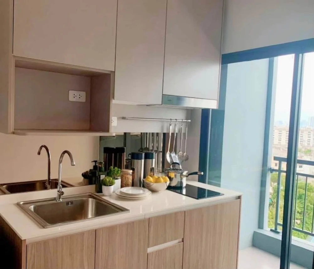 ให้เช่า IDEO THAPHRA INTERCHANGE ห้องแต่งสวยคุมโทน บิ้วอินเฟอร์นิเจอร์อย่างดี จองเลย