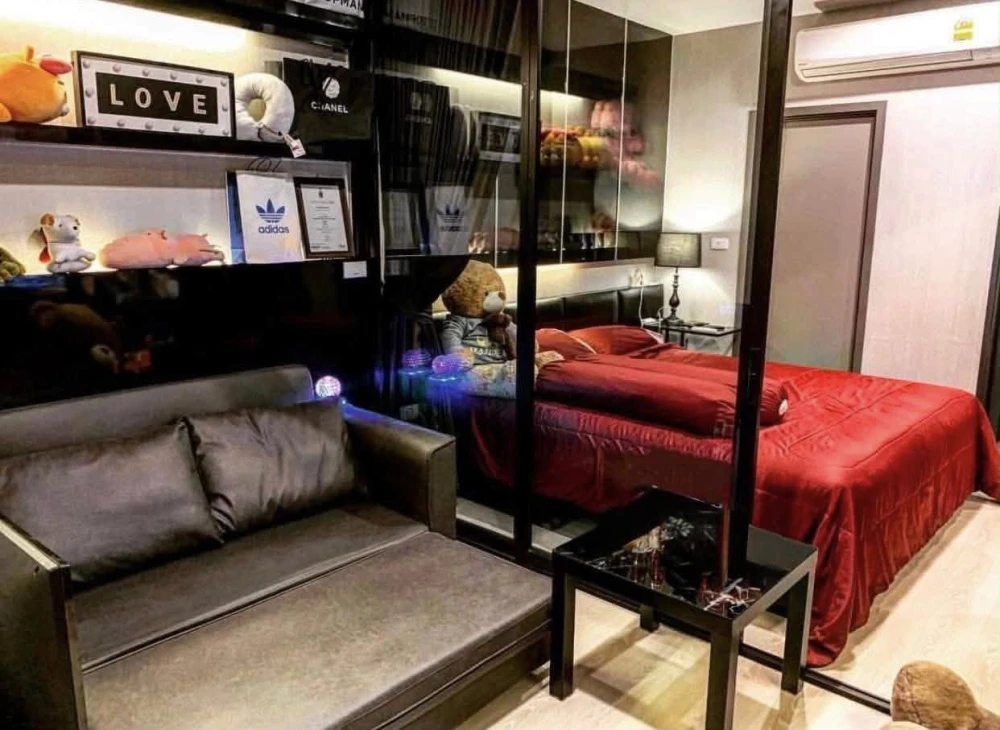 ให้เช่า IDEO THAPHRA INTERCHANGE ห้องแต่งสวยคุมโทน บิ้วอินเฟอร์นิเจอร์อย่างดี จองเลย