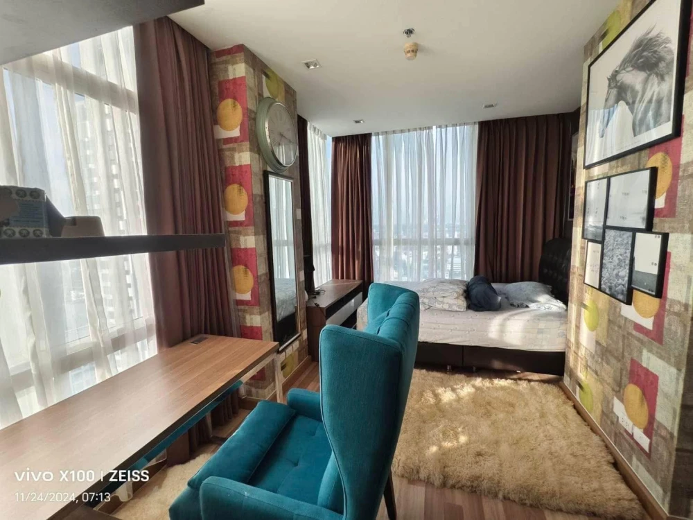 ให้เช่า IDEO Verve Sukhumvit ชั้น 30 สูงสุด วิวดีที่สุดในโครงการ ติดวอลเปเปอร์ทั้งห้อง น่าจองสุดๆ