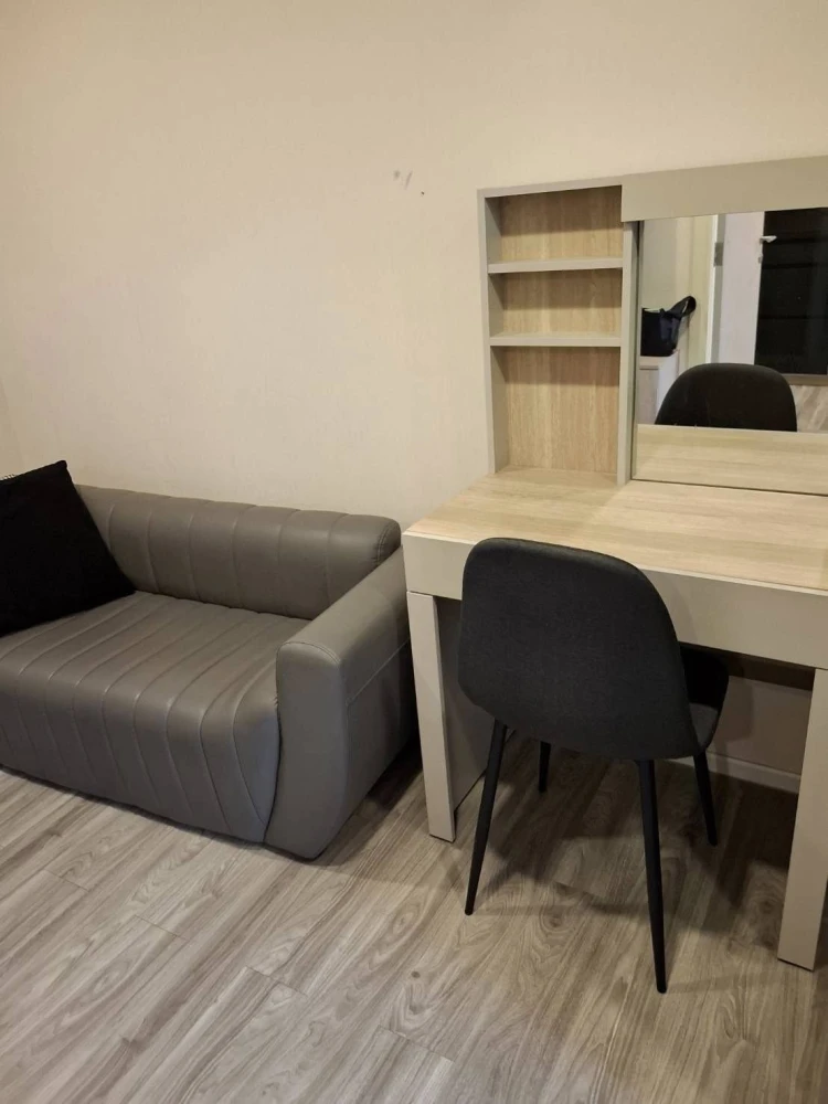 ให้เช่า IKON Sukhumvit 77 ห้องน่าอยู่ เฟอร์พร้อม ชั้นไม่สูง จองเลย