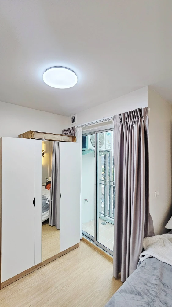 ให้เช่า Iris Avenue Onnuch – Wongwan ห้องน่าอยู่ ชั้น 8 ตกแต่งคุมโทน เฟอร์ครบครัน จองเลย