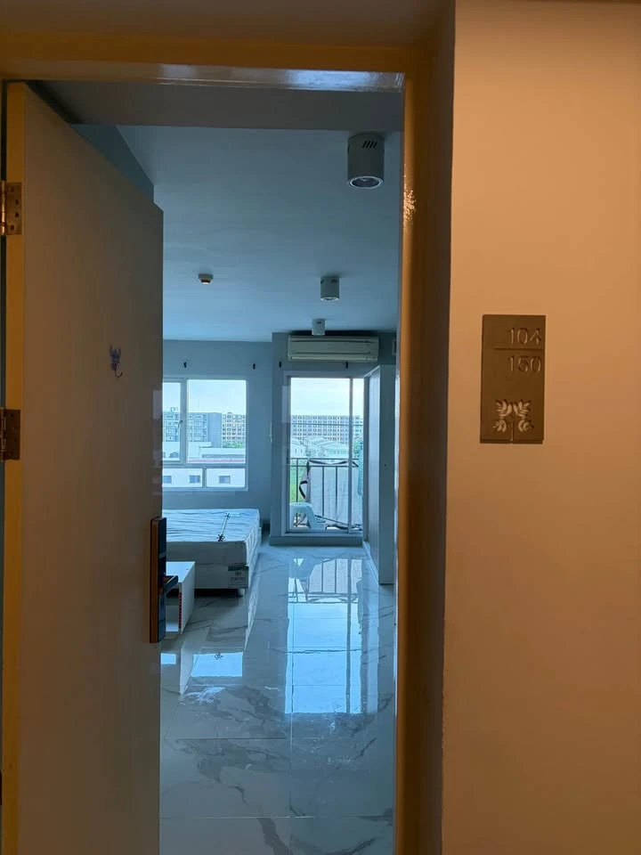ให้เช่า Iris Avenue Onnuch – Wongwan ห้องพร้อมอยู่ เฟอร์พร้อม มาแต่ตัวเข้าอยู่ได้เลย!!!