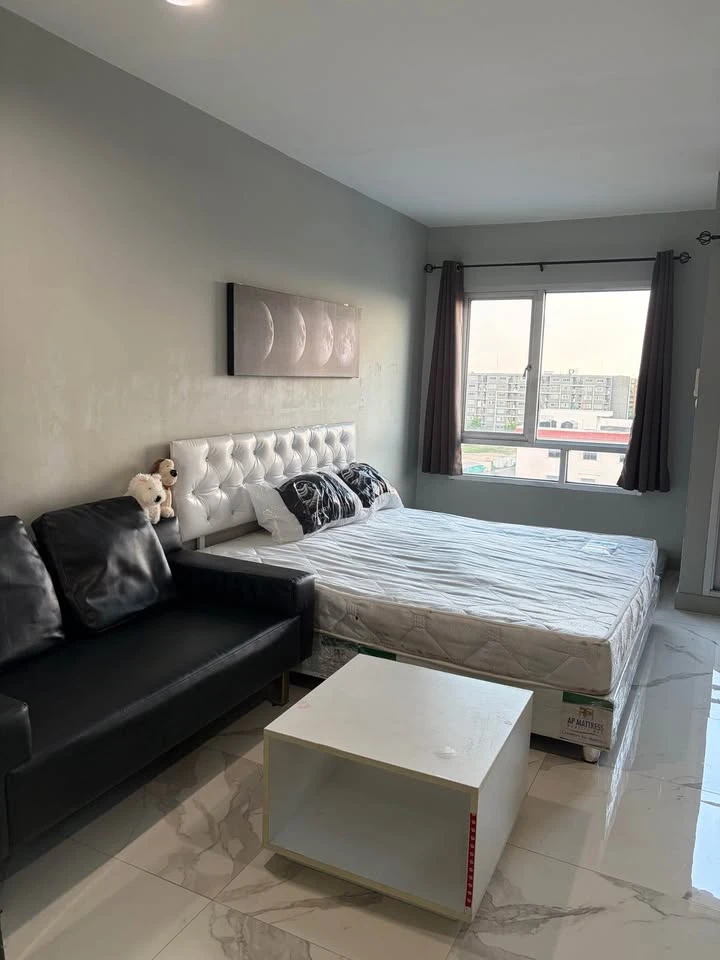 ให้เช่า Iris Avenue Onnuch – Wongwan ห้องพร้อมอยู่ เฟอร์พร้อม มาแต่ตัวเข้าอยู่ได้เลย!!!