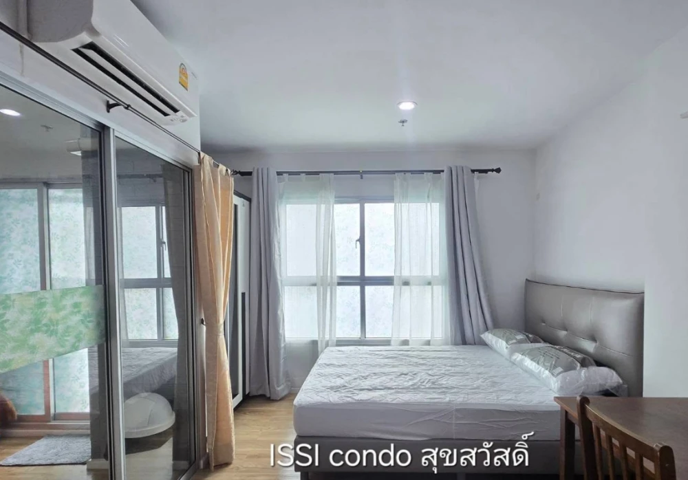 ให้เช่า ISSI Condo Suksawat ห้องพร้อมอยู่ เฟอร์ เครื่องใช้ไฟฟ้าครบ ราคาดี รีบมาจองเลย อย่าพลาด