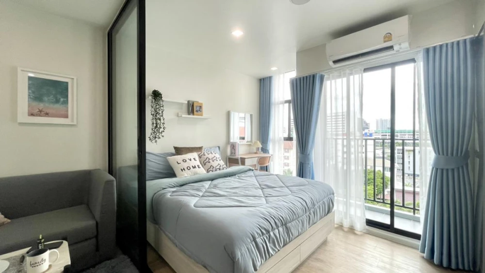 ให้เช่า IVORY Ratchada 32 ชั้น 8 ห้องแต่งครบ น่าอยู่ สนใจจองเลย ด่วนๆจ้า