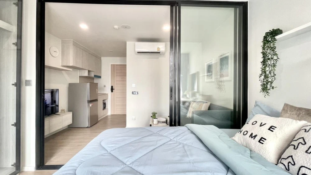 ให้เช่า IVORY Ratchada 32 ชั้น 8 ห้องแต่งครบ น่าอยู่ สนใจจองเลย ด่วนๆจ้า