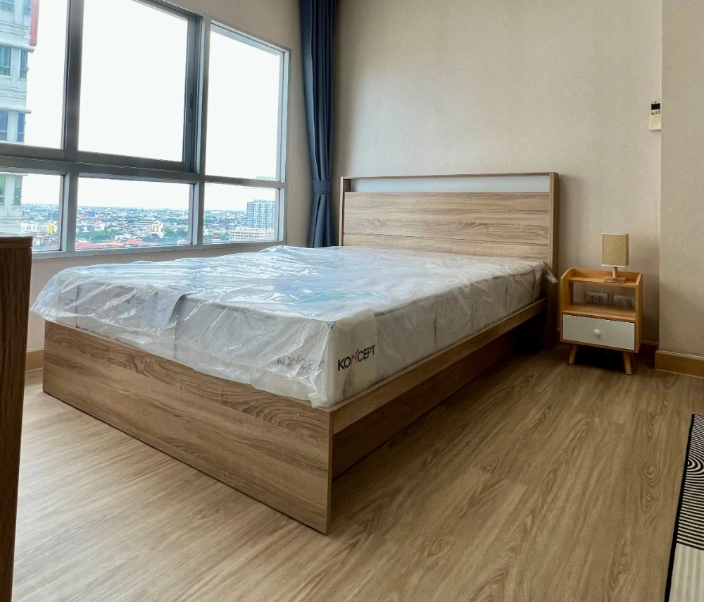 For rent: Ivy River Ratburana, 22nd floor, river view, fully furnished, ready to move in. Book now!