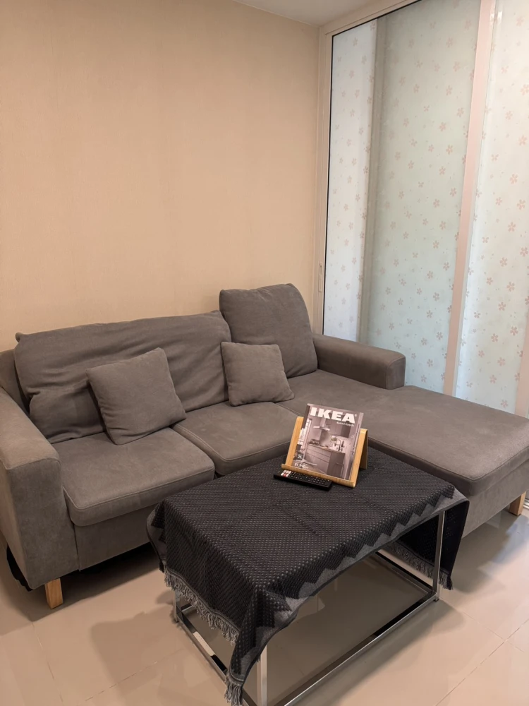 ให้เช่า JW Condo @ ดอนเมือง อาคาร F ชั้น 7 ตกแต่งครบเซต พร้อมลากกระเป๋าเข้าอยู่ได้เลย