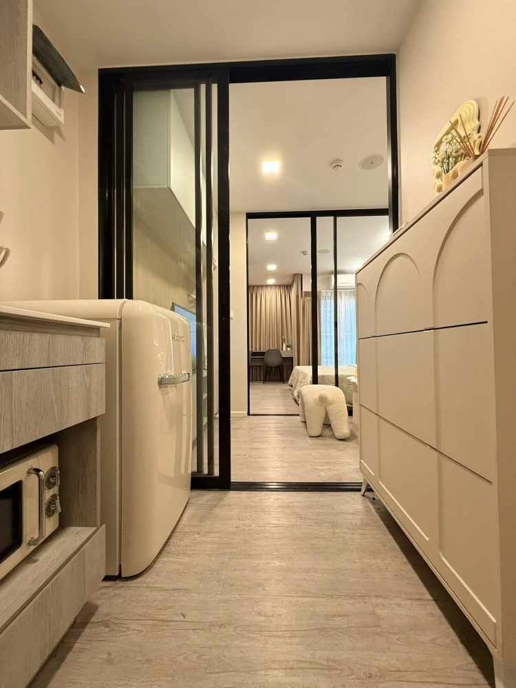 ให้เช่า Kave Ava ห้องทิศเหนือ ตกแต่งสไตล์โมเดิร์นมินิมอล มาพร้อมเฟอร์นิเจอร์บิ้วอินจัดเต็ม ไม่จองไหวหรอ
