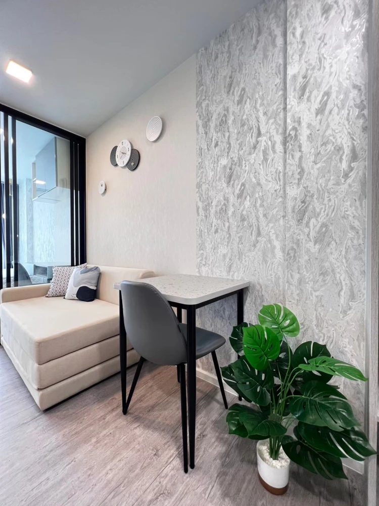 ให้เช่า Kave Ava ห้องสวยตกแต่งคุมโทน มาพร้อมเฟอร์นิเจอร์และเครื่องใช้ไฟฟ้าครบครัน จองเลยตอนนี้