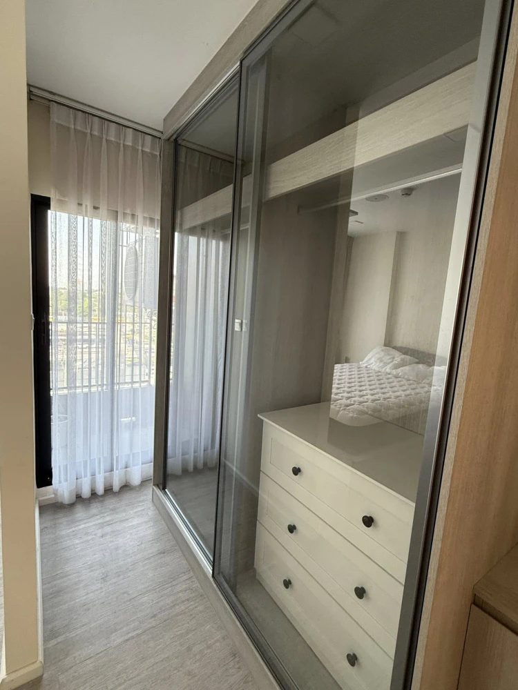 ให้เช่า Kave AVA ห้อง 1 bedroom มี walk-in closet วิวนอก ติดวอลล์เปเปอร์ จองด่วนๆ