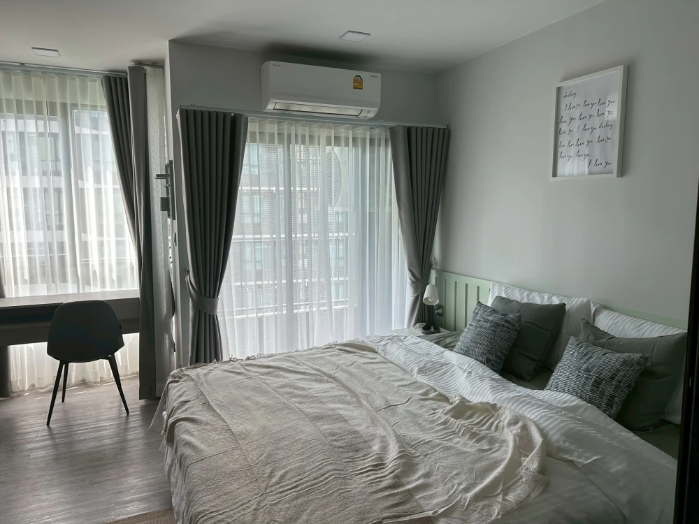 ให้เช่า Kave Ava 1 ห้องนอน 1 ห้องน้ำ มาพร้อมเฟอร์นิเจอร์และเครื่องใช้ไฟฟ้าครบครัน จองด่วนๆเลย