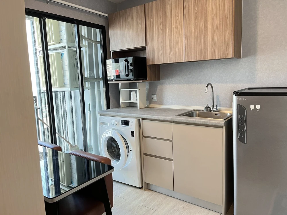 ให้เช่า Kave Condo ชั้น 8 ห้องกั้นเป็นสัดส่วน แต่งครบ พร้อมอยู่ สนใจจองเลย ห้ามพลาด