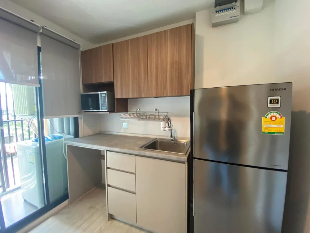 ให้เช่า Kave Condo ระเบียงทิศเหนือ ไม่บล็อกวิว ห้องใกล้ลิฟท์ ไม่ต้องเดินไกล ตกแต่งครบๆ ห้ามพลาด