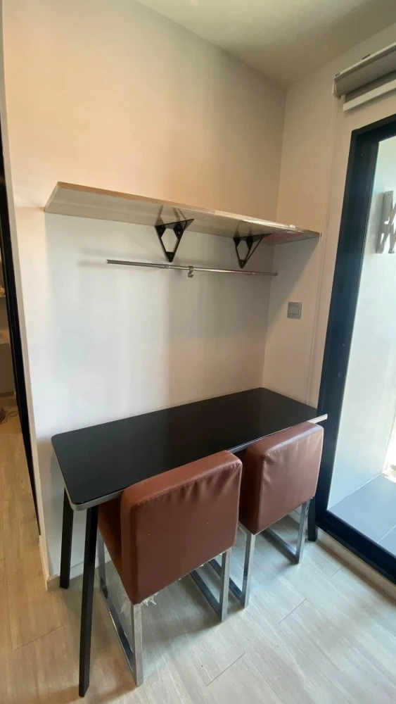ให้เช่า Kave Condo ระเบียงทิศเหนือ ไม่บล็อกวิว ห้องใกล้ลิฟท์ ไม่ต้องเดินไกล ตกแต่งครบๆ ห้ามพลาด