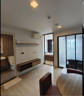 ให้เช่า Kave condo ห้องกว้างขวาง พื้นที่ใช้สอยจุใจ เฟอร์ เครื่องใช้ไฟฟ้าครบ มาแต่ตัวเข้าอยู่ได้เลย อย่าพลาด