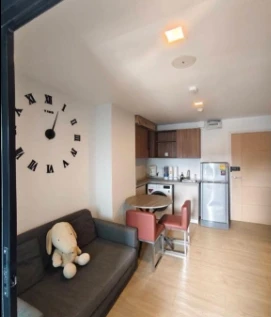 ให้เช่า Kave condo ห้องกว้างขวาง พื้นที่ใช้สอยจุใจ เฟอร์ เครื่องใช้ไฟฟ้าครบ มาแต่ตัวเข้าอยู่ได้เลย อย่าพลาด