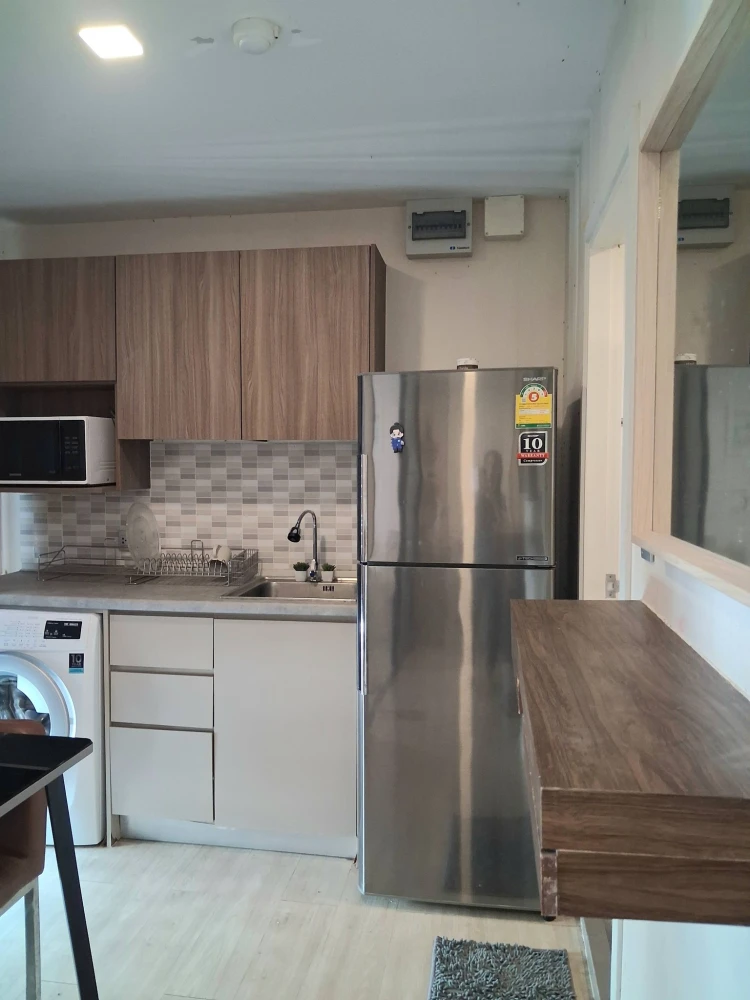 ให้เช่า KAVE Condo ห้องพร้อมอยู่ เฟอร์ เครื่องใช้ไฟฟ้าครบ มาแต่ตังเข้าอยู่ได้เลย อย่าพลาดโอกาส