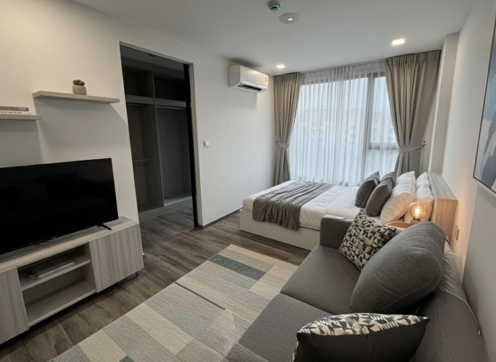 ให้เช่า Kave Embryo Rangsit ชั้น 5 วิวนอก ห้องแต่งครบ น่าอยู่ สนใจรีบจองเลย