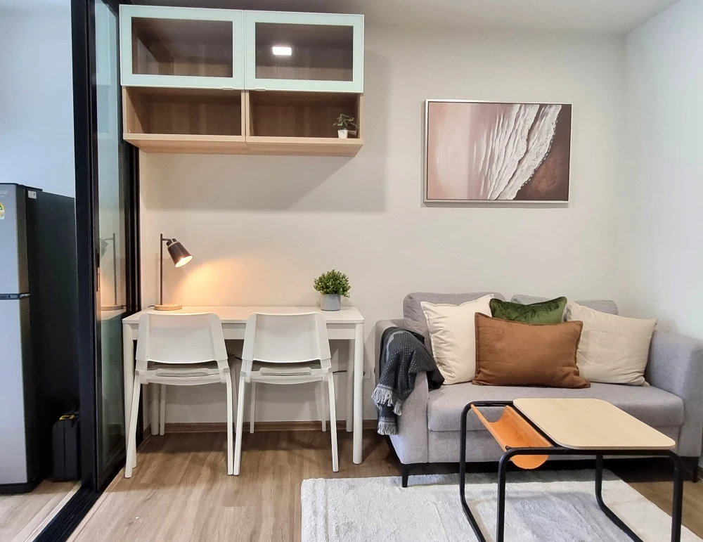 ให้เช่า Kave Luminous Bangmod ห้องน่าอยู่ ชั้น 4 มาพร้อมเฟอร์นิเจอร์ครบครัน ห้ามพลาด