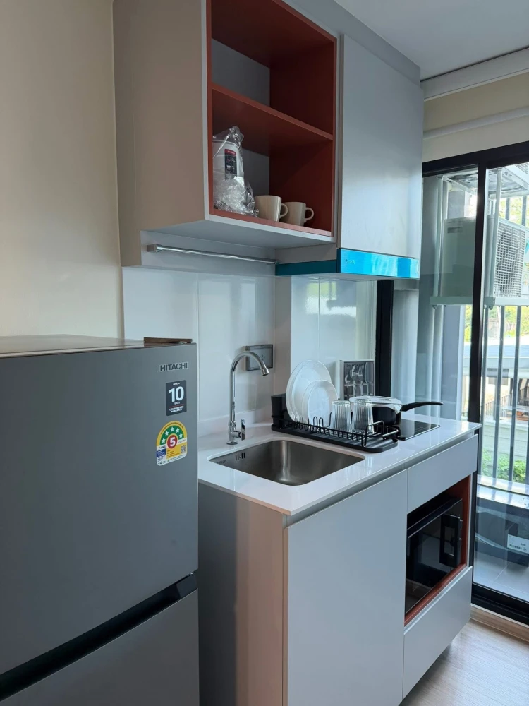 ให้เช่า Kave Luminous Bangmod ห้องแต่งสวยคุมโทน เฟอร์นิเจอร์ครบครัน หิ้วกระเป๋าเข้าอยู่ได้เลยจ้า