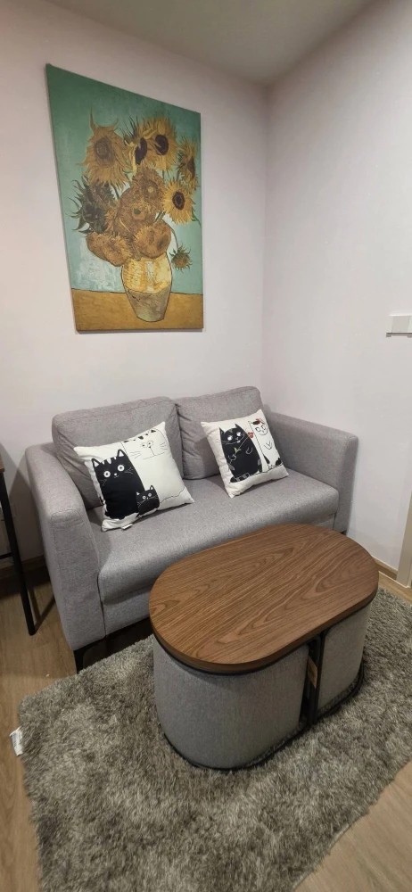 ให้เช่า Kave Luminous Bangmod 1 ห้องนอน 1 ห้องน้ำ ตกแต่งครบครัน ส่วนกลางสุดเลิศ รีบจองเลยจ้า