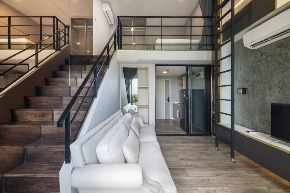 ให้เช่า Kave Mutant Salaya ห้องทิศเหนือ ทำเลดี เพดานสูง โปร่งโล่ง แต่งสวยคุมโทน จองเลยตอนนี้