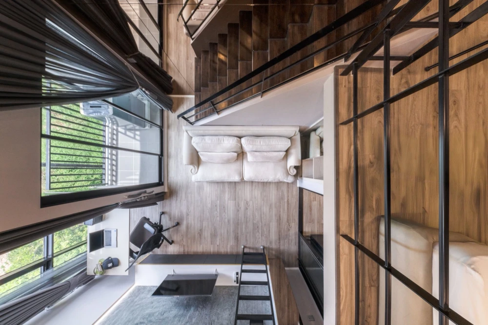 ให้เช่า Kave Mutant Salaya ห้องทิศเหนือ ทำเลดี เพดานสูง โปร่งโล่ง แต่งสวยคุมโทน จองเลยตอนนี้