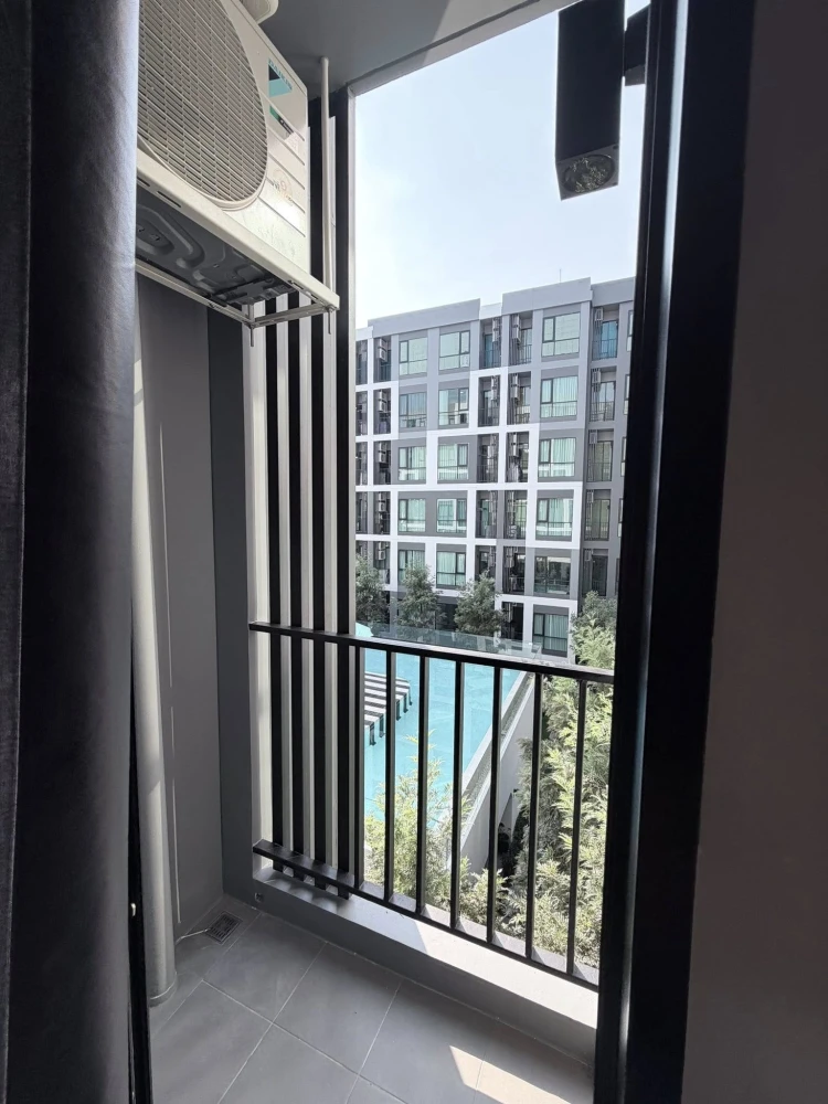 ให้เช่า Kave pop  ห้องน่าอยู่ เฟอร์พร้อม + เครื่องช้ไฟฟ้าครบ จองเลย