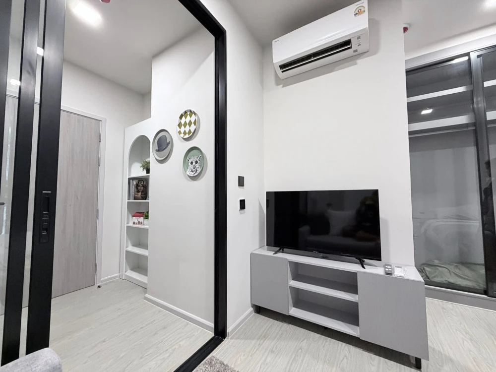 ให้เช่า Kave pop  ห้องน่าอยู่ เฟอร์พร้อม + เครื่องช้ไฟฟ้าครบ จองเลย