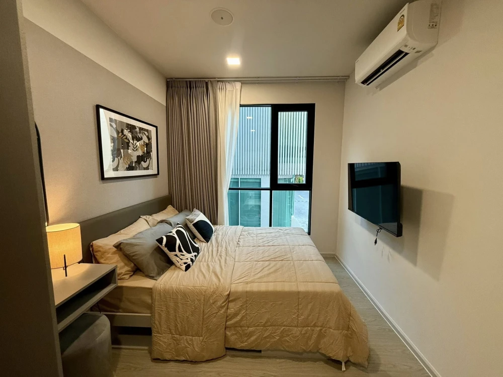 ให้เช่า KAVE Pop Salaya ห้องแต่งสวยสไตล์มินิมอล มาพร้อมสิ่งอำนวยความสะดวกครบครัน จองด่วน