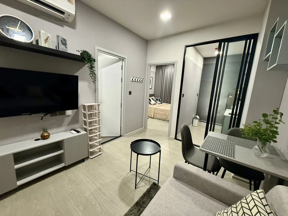 ให้เช่า KAVE Pop Salaya ห้องแต่งสวยสไตล์มินิมอล มาพร้อมสิ่งอำนวยความสะดวกครบครัน จองด่วน