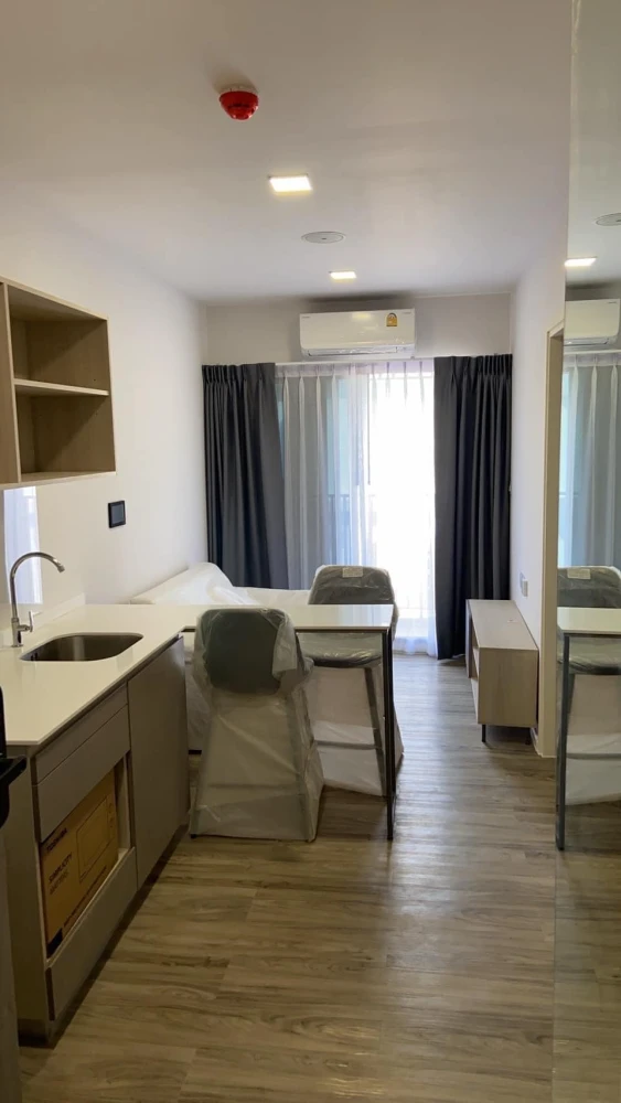 ให้เช่า Kave Salaya​ Condo ห้องพร้อมอยู่ เฟอร์ เครื่องใช้ไฟฟ้าครบ มาแต่ตัวเข้าอยู่ได้เลย