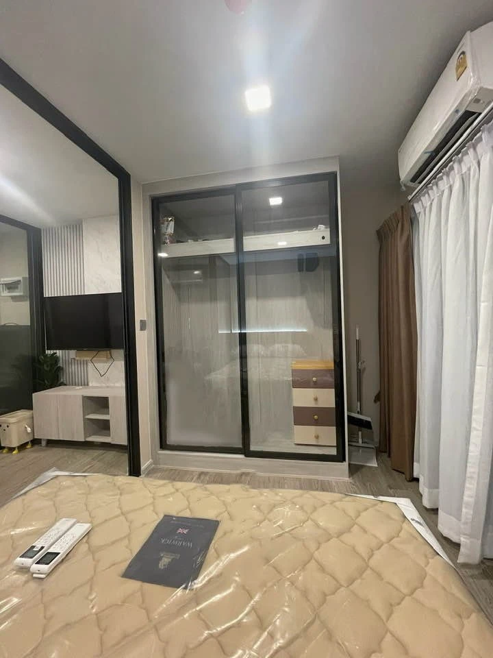 ให้เช่า KAVE SEED เกษตร ห้องสตูดิโอ ตกแต่งบิวท์อินอย่างดี แถมเครื่องใช้ไฟฟ้าครบ พร้อมเข้าอยู่ทันที