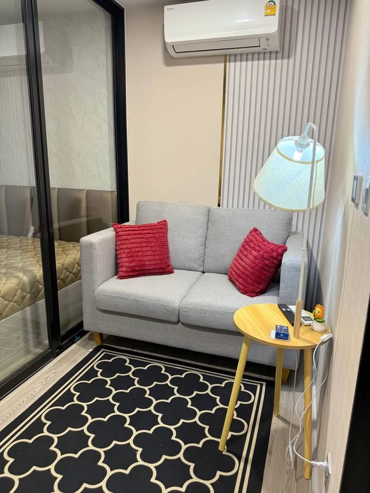 ให้เช่า KAVE SEED เกษตร ห้องสตูดิโอ ตกแต่งบิวท์อินอย่างดี แถมเครื่องใช้ไฟฟ้าครบ พร้อมเข้าอยู่ทันที